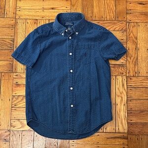 Polo by Ralph Lauren Boys Navy Button Down Shirt
